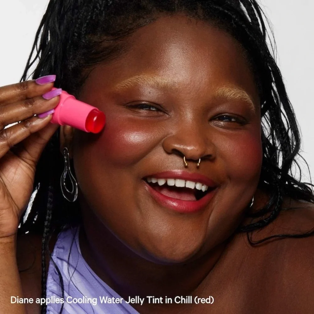 MILK MAKEUP Cooling Water Jelly Tint Lip + Cheek Blush Stain in “Chill”